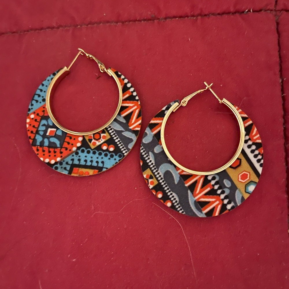 Colorful earrings